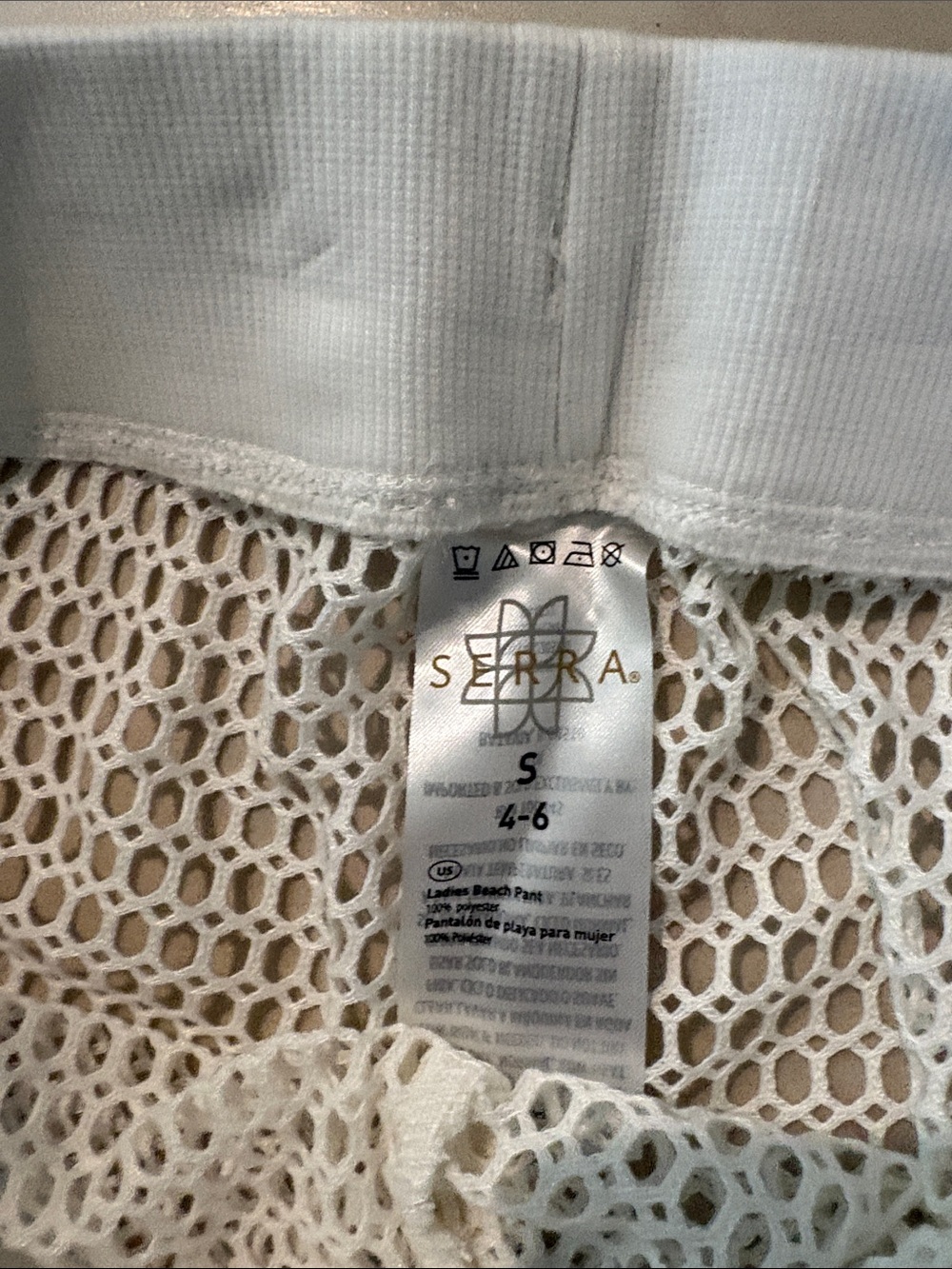 NWT Serra sz small crochet beach pants 900 - Picture 5 of 5